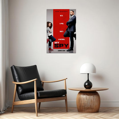 My Spy Movie 2020 Comedy Action Poster Wall Art Print Home Wall Decor - xonomax