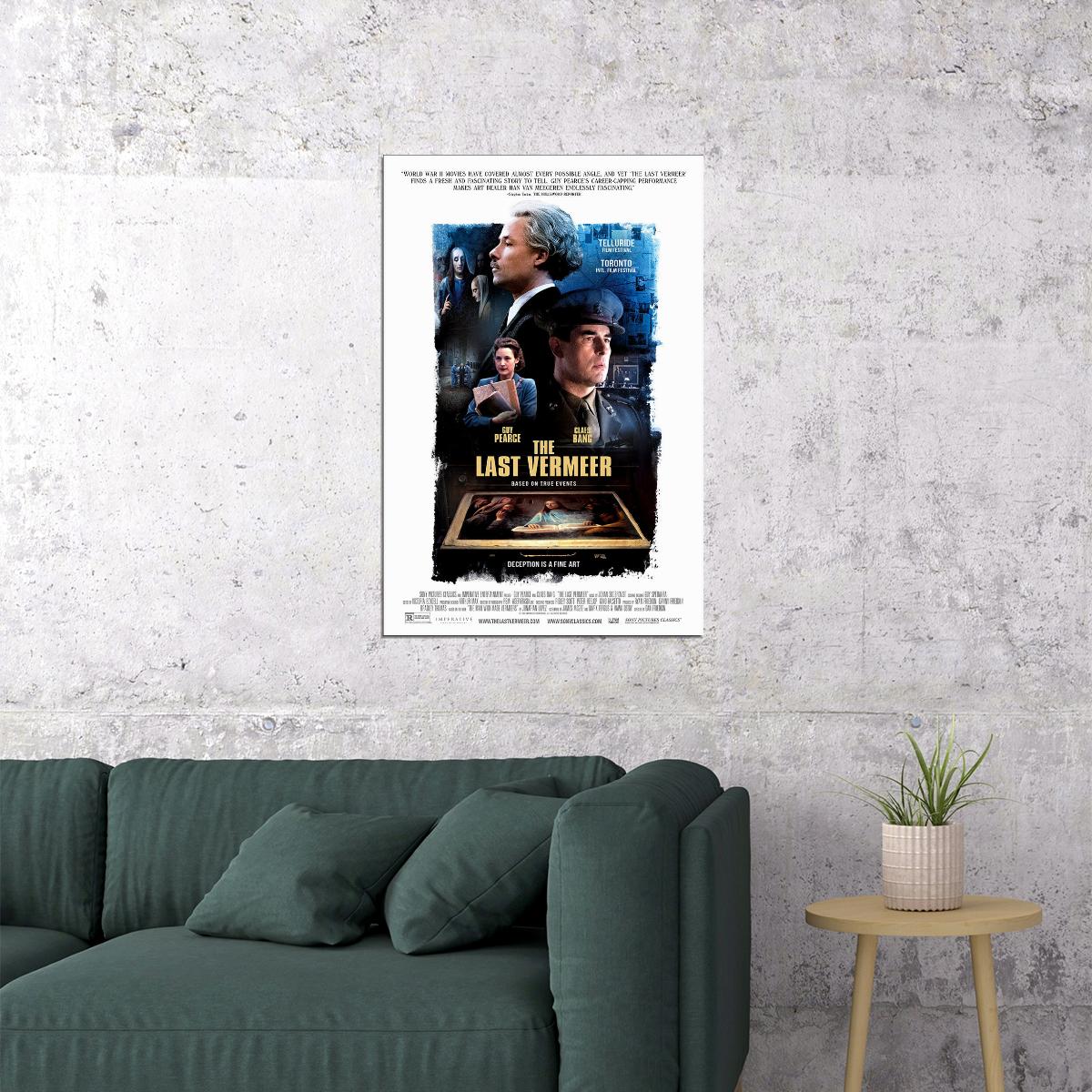 The Last Vermeer Movie 2020 Drama Poster Wall Art Print Home Wall Decor - xonomax