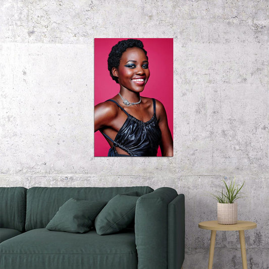 Lupita Nyong'o Kenyan Mexican Artist And Director Poster Wall Art Print Home Wall Decor - xonomax