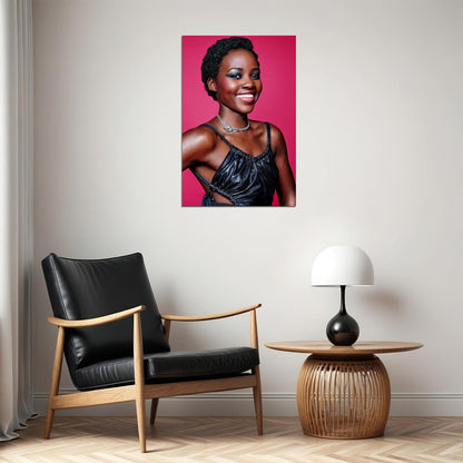 Lupita Nyong'o Kenyan Mexican Artist And Director Poster Wall Art Print Home Wall Decor - xonomax
