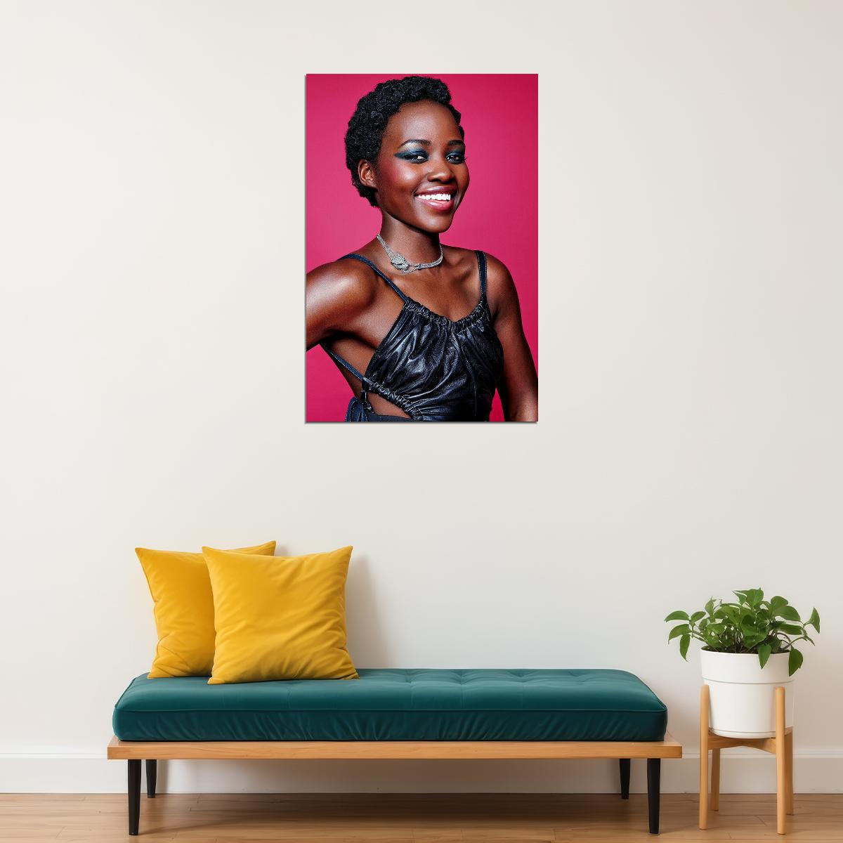 Lupita Nyong'o Kenyan Mexican Artist And Director Poster Wall Art Print Home Wall Decor - xonomax