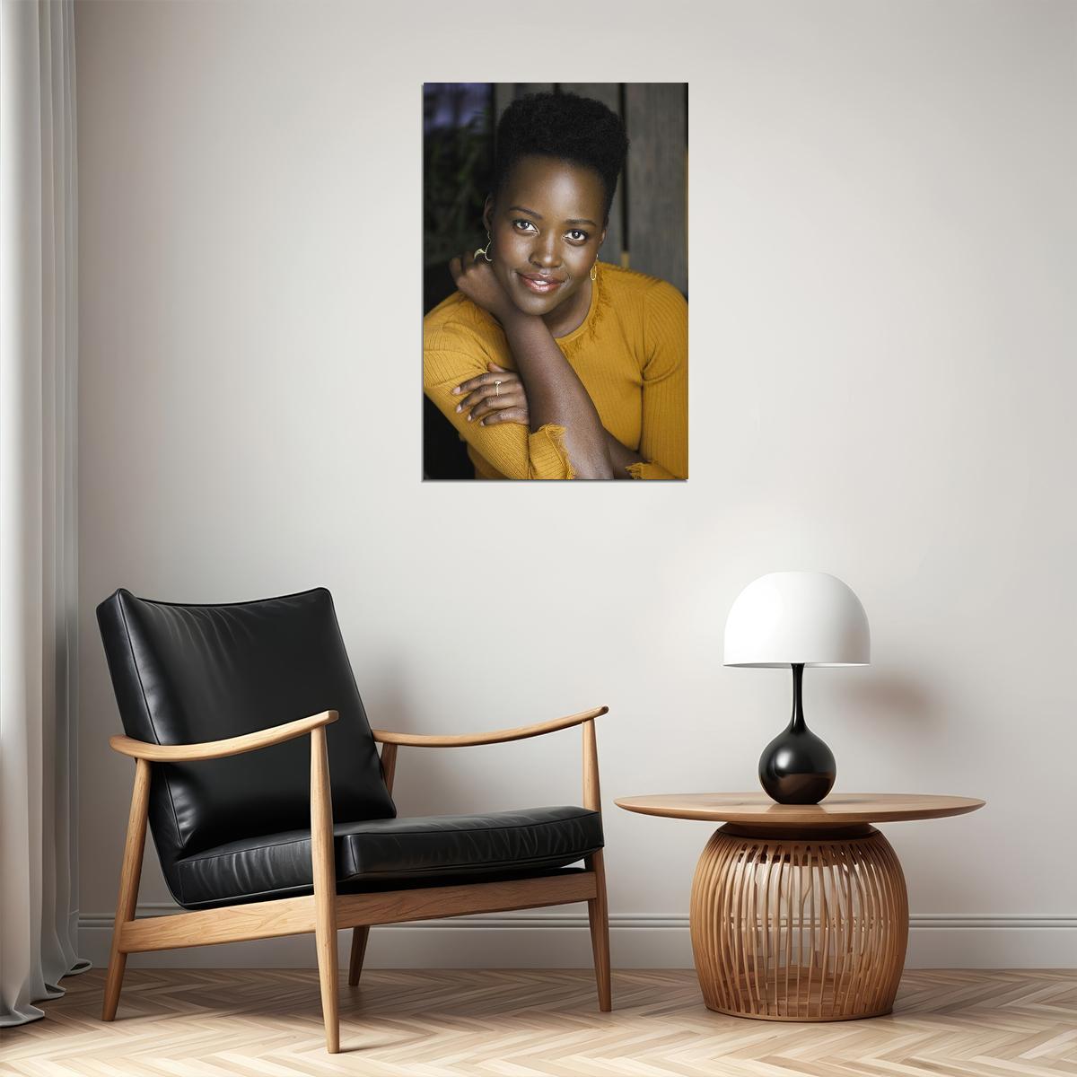 Lupita Nyong'o Kenyan Mexican Actor And Film Director Poster Wall Art Print Home Wall Decor - xonomax
