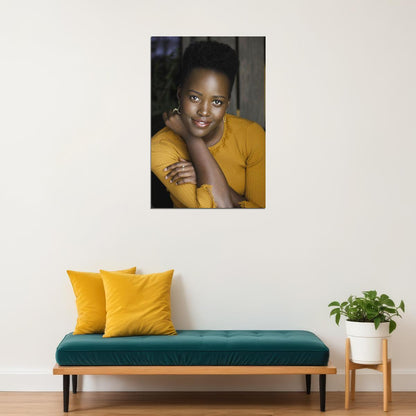 Lupita Nyong'o Kenyan Mexican Actor And Film Director Poster Wall Art Print Home Wall Decor - xonomax