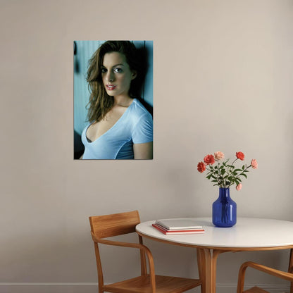 Anne Hathaway American Singer And Artist Poster Wall Art Print Home Wall Decor - xonomax