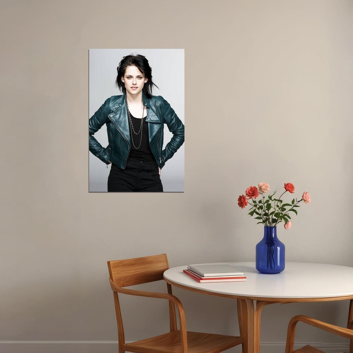 Kristen Stewart American Actress Attractive Model Poster Wall Art Print Home Wall Decor - xonomax