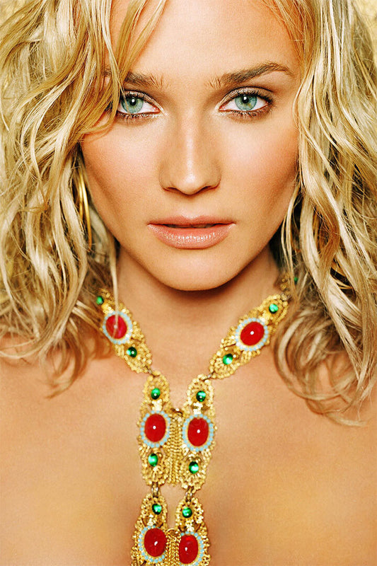 Diane Kruger German Artist Famous Blonde Poster Wall Art Print Home Wall Decor - xonomax