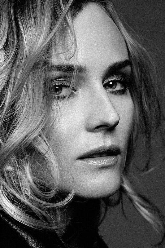Diane Kruger German Artist Black And White Poster Wall Art Print Home Wall Decor - xonomax