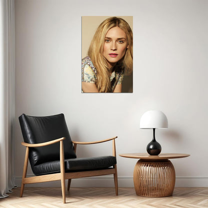 Diane Kruger German Actress And Artist Poster Wall Art Print Home Wall Decor - xonomax