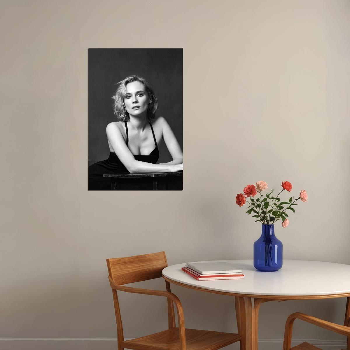 Diane Kruger German Artist And Actor Poster Wall Art Print Home Wall Decor - xonomax