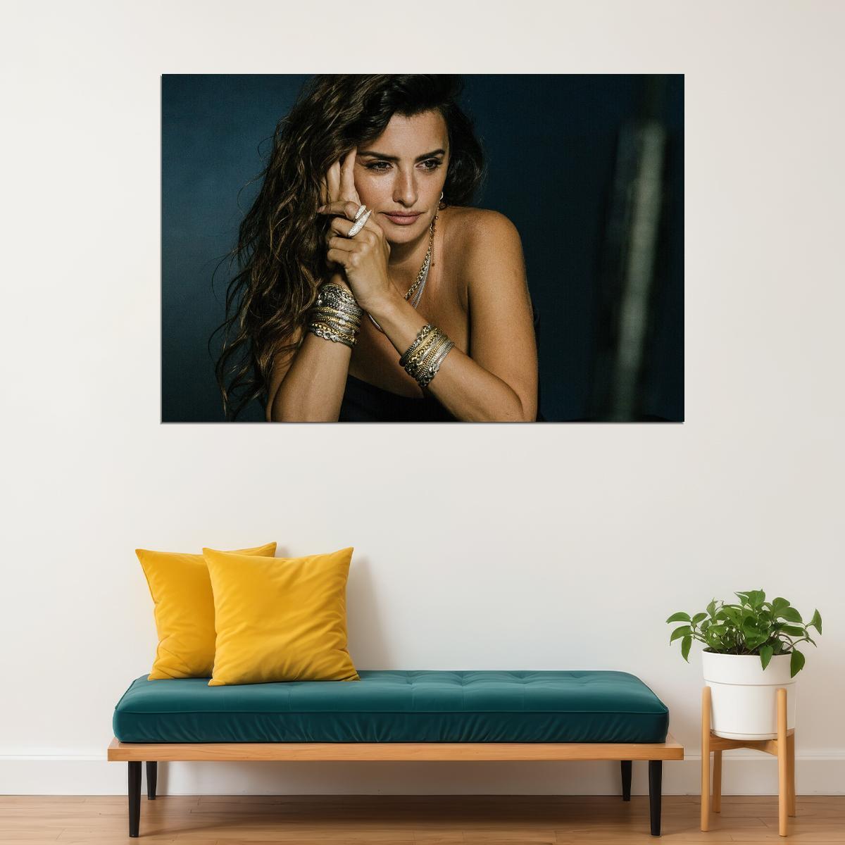 Penelope Cruz Spanish Actress And Model Poster Wall Art Print Home Wall Decor - xonomax