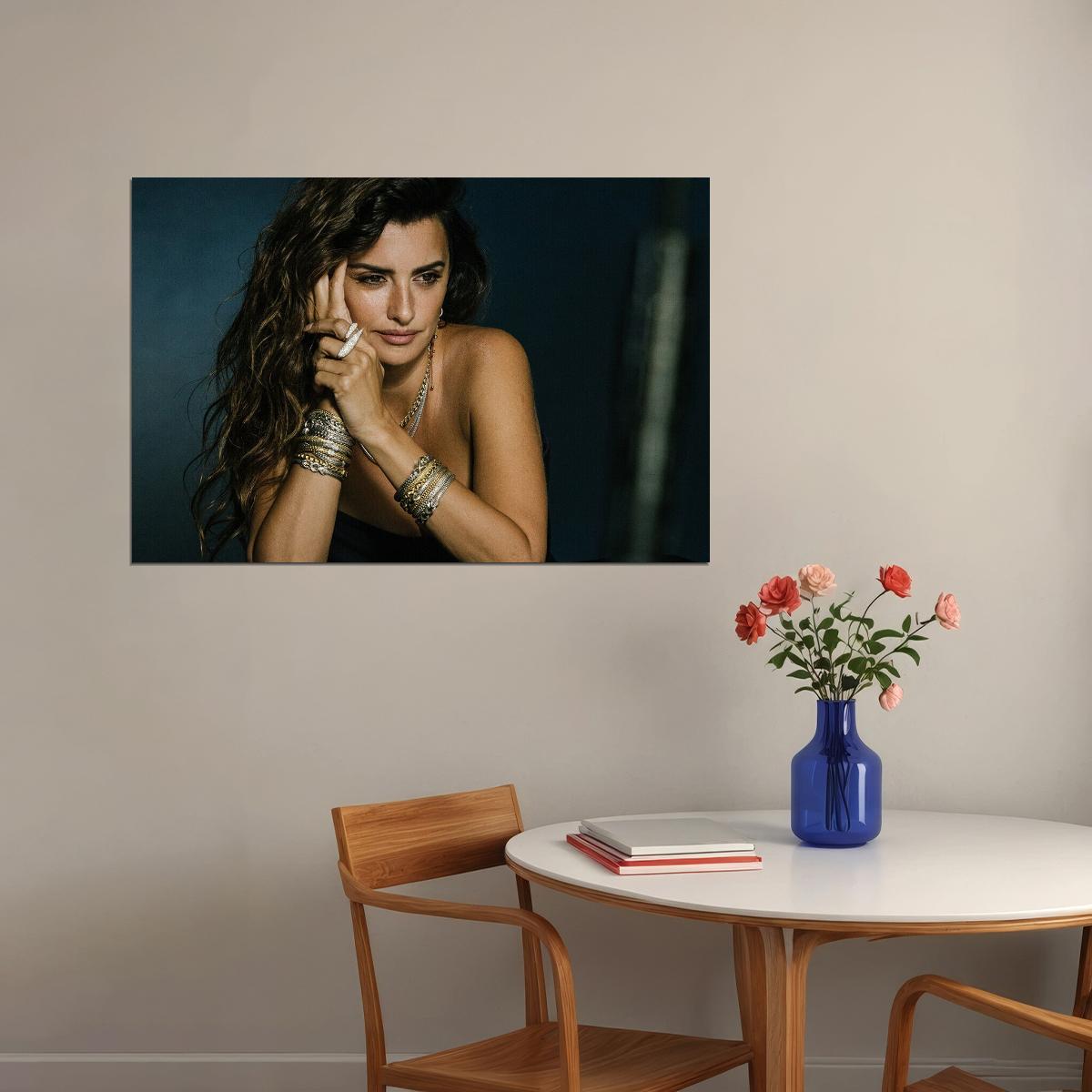 Penelope Cruz Spanish Actress And Model Poster Wall Art Print Home Wall Decor - xonomax
