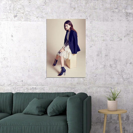 Mackenzie Foy American Actor Child Model Poster Wall Art Print Home Wall Decor - xonomax