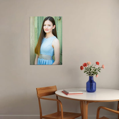 Mackenzie Foy American Child Model And Actor Poster Wall Art Print Home Wall Decor - xonomax