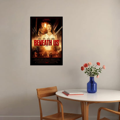 Beneath Us Movie Horror Thriller 2020 Poster Wall Art Print Home Wall Decor - xonomax
