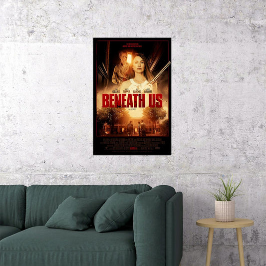 Beneath Us Movie Horror Thriller 2020 Poster Wall Art Print Home Wall Decor - xonomax