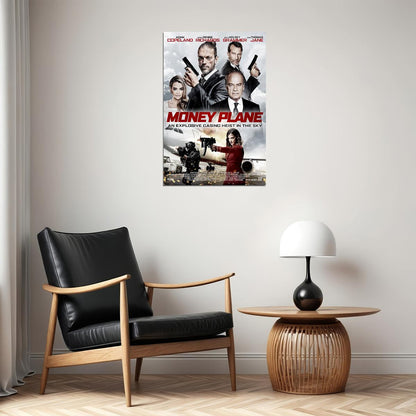 Money Plane Movie 2020 Thriller Poster Wall Art Print Home Wall Decor - xonomax