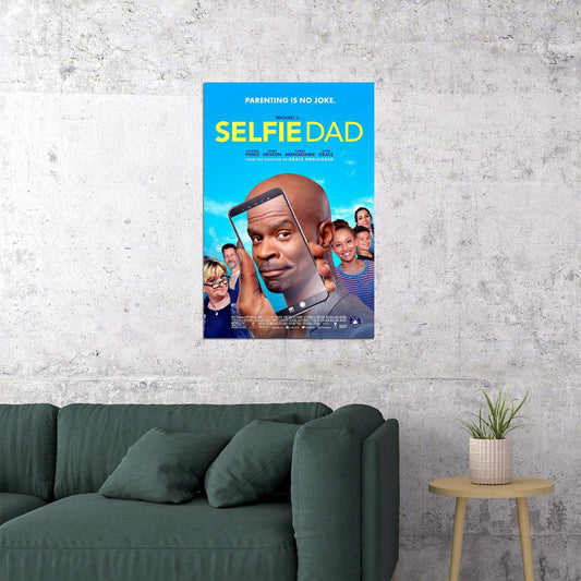 Selfie Dad Movie Comedy Family 2020 Poster Wall Art Print Home Wall Decor - xonomax