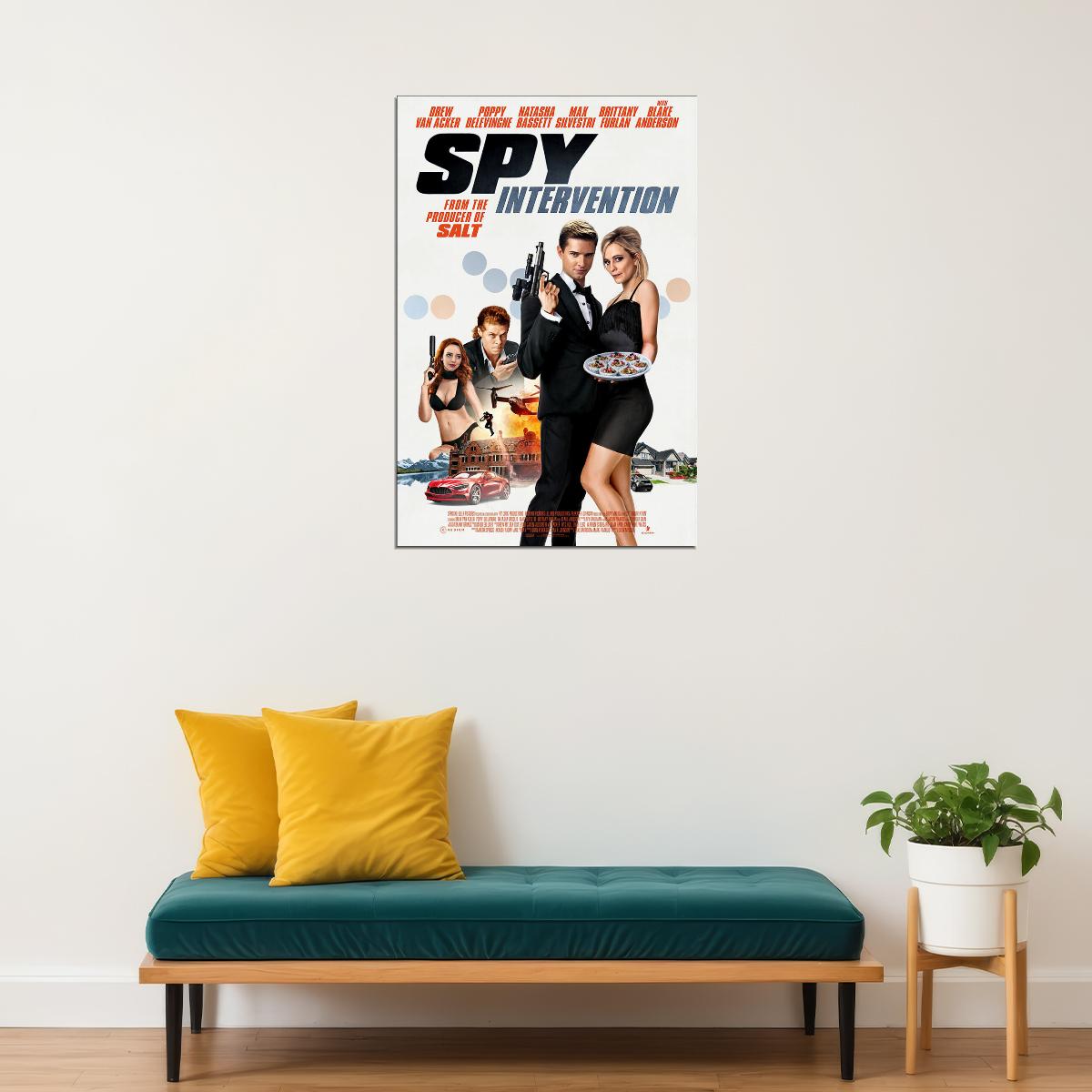 Spy Intervention Movie 2020 Comedy Drama Poster Wall Art Print Home Wall Decor - xonomax