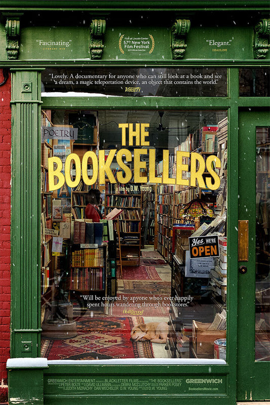 The Booksellers Movie 2020 Documentary Poster Wall Art Print Home Wall Decor - xonomax