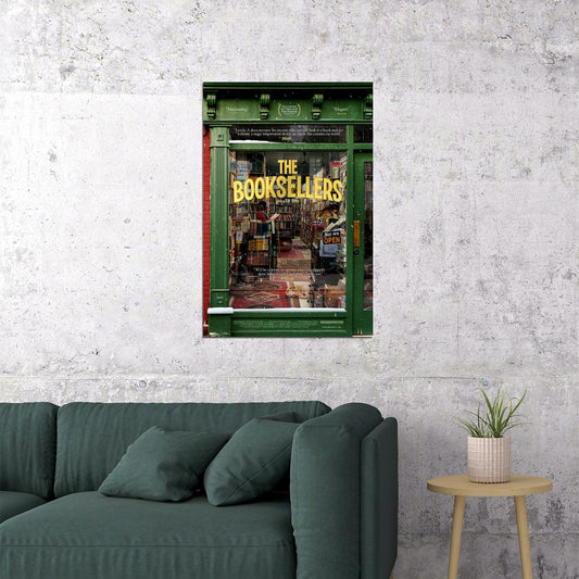 The Booksellers Movie 2020 Documentary Poster Wall Art Print Home Wall Decor - xonomax