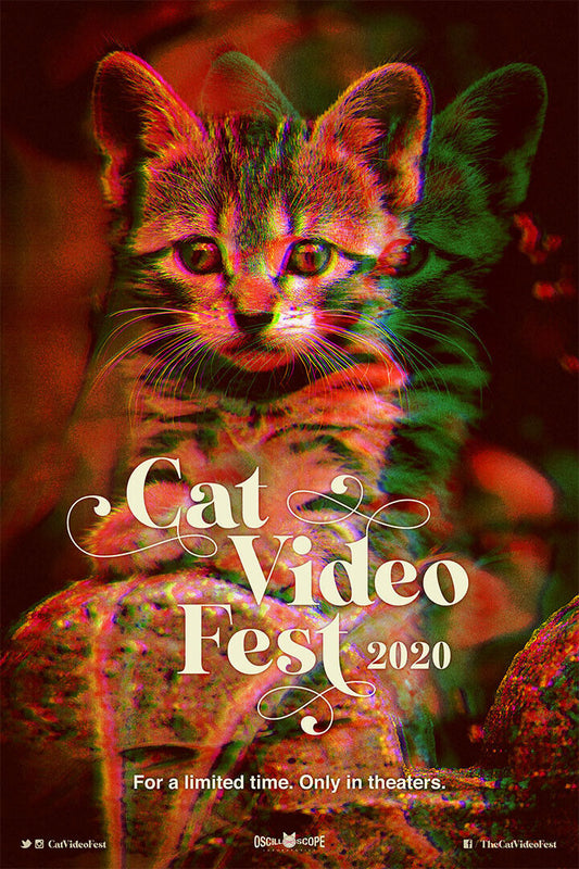 Cat Video Fest 2020 Movie Documentary Poster Wall Art Print Home Wall Decor - xonomax