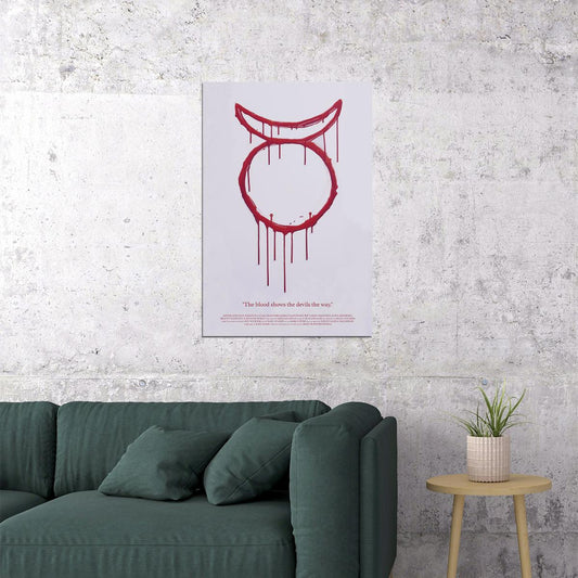 Dementer Movie The Blood Shows Devils Horror Way Poster Wall Art Print Home Wall Decor - xonomax