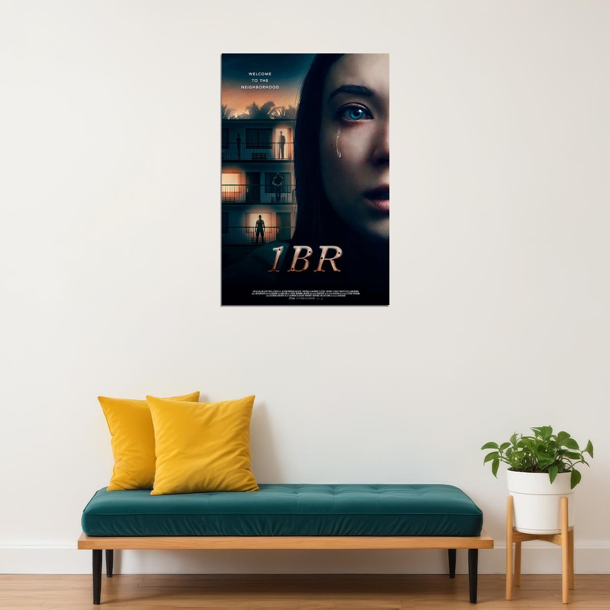 1br Movie Welcome To The Neighborhood 2020 Horror Poster Wall Art Print Home Wall Decor - xonomax