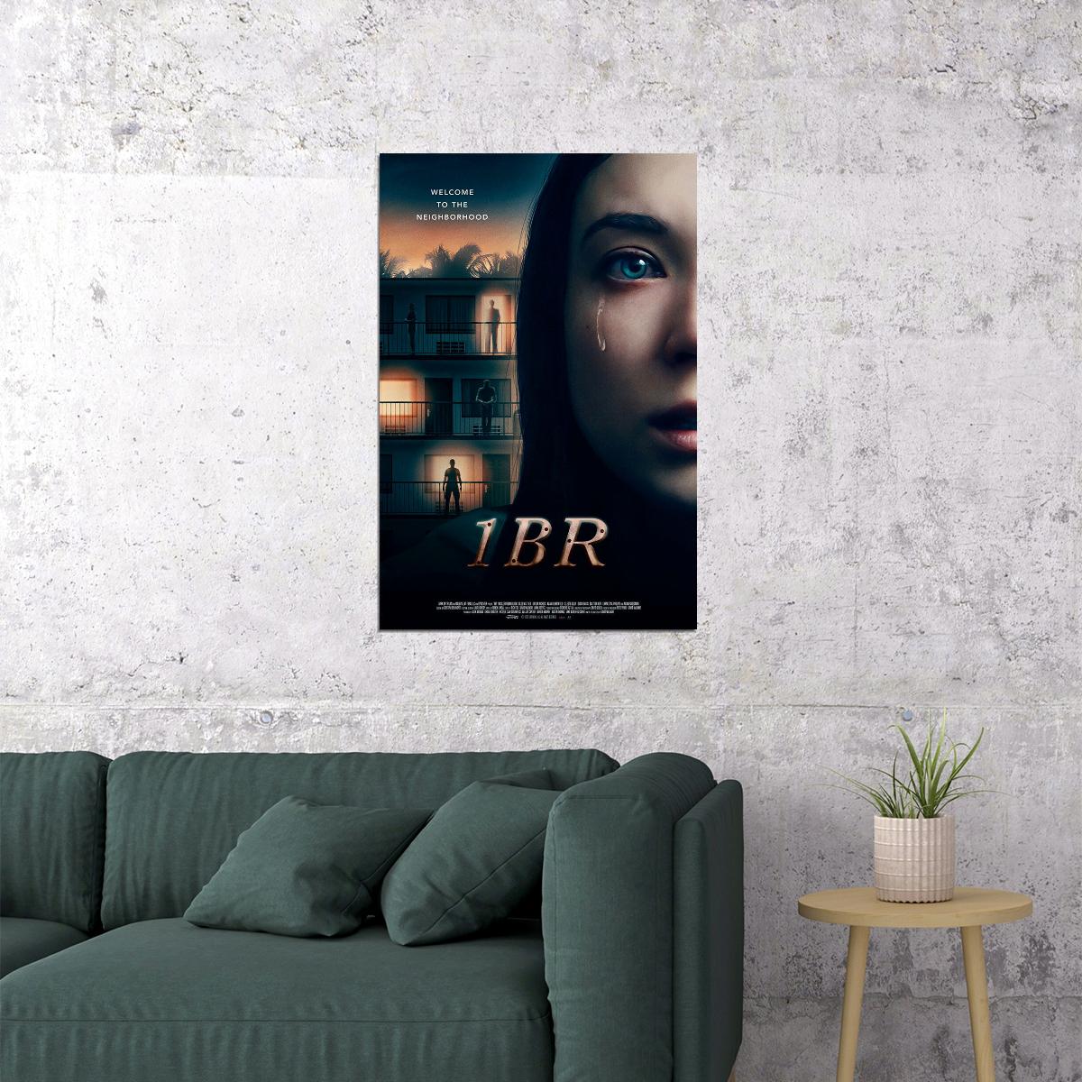 1br Movie Welcome To The Neighborhood 2020 Horror Poster Wall Art Print Home Wall Decor - xonomax