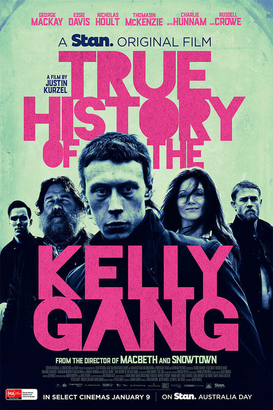 True History Of The Kelly Gang Movie Crime 2020 Poster Wall Art Print Home Wall Decor - xonomax