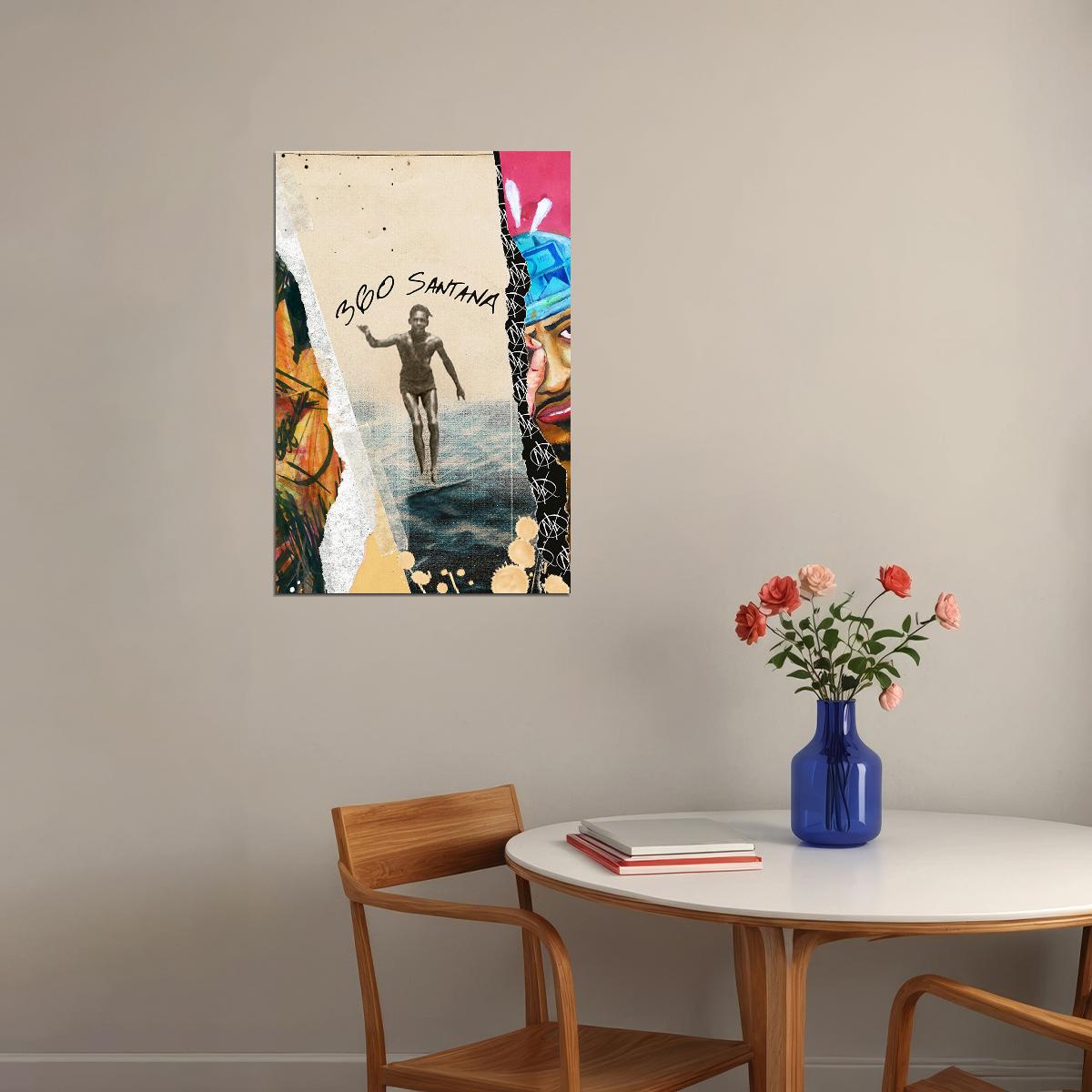 Big Kahuna Og And Fly Anakin 360 Santana Rap Music Poster Wall Art Print Home Wall Decor - xonomax