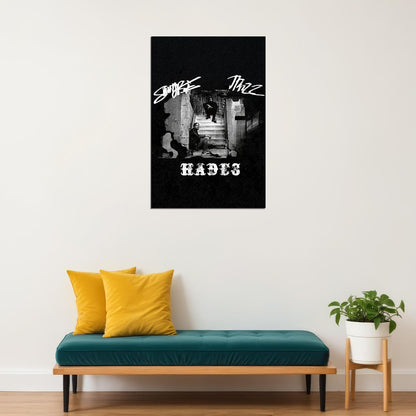 Trizz And Sahtyre Hades Rap 2020 Music Album Cover Poster Wall Art Print Home Wall Decor - xonomax