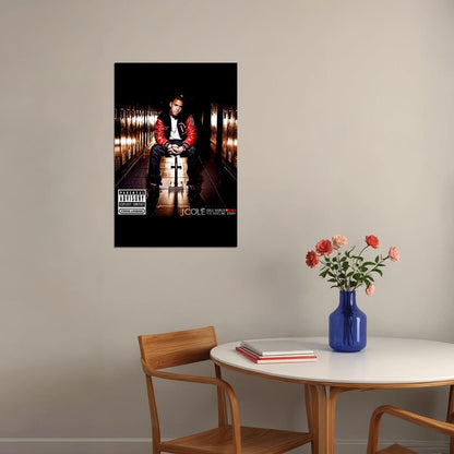 J Cole World The Sideline Story Music Album Poster Wall Art Print Home Wall Decor - xonomax