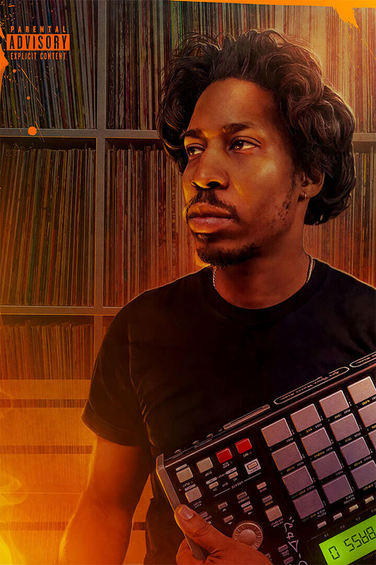 Count Bass D Cbd Rap Music Singer Rint Poster Wall Art Print Home Wall Decor - xonomax