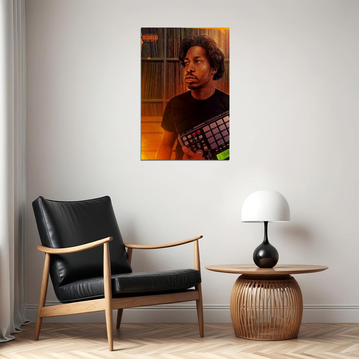 Count Bass D Cbd Rap Music Singer Rint Poster Wall Art Print Home Wall Decor - xonomax