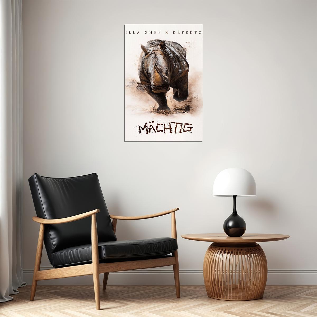 Illa Ghee And Defekto Machtig Rap Music Poster Wall Art Print Home Wall Decor - xonomax
