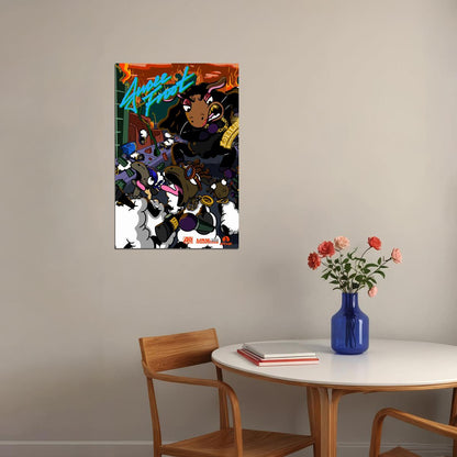 Jucee Froot Black Sheep Rap Music Poster Wall Art Print Home Wall Decor - xonomax