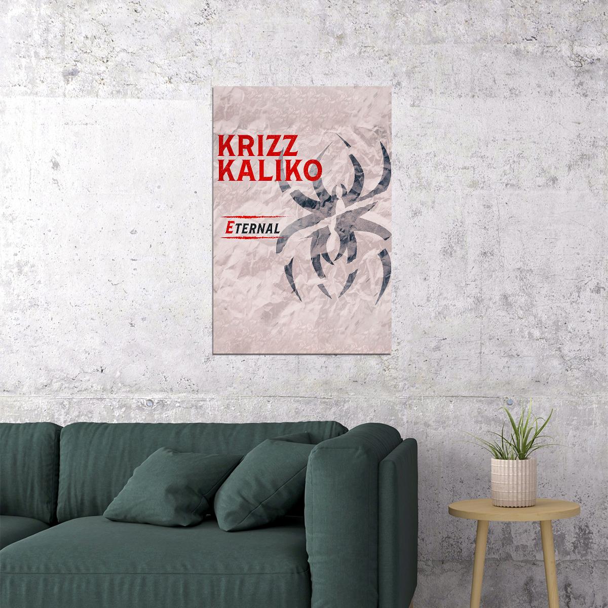 Krizz Kaliko Eternal Rap Music Poster Wall Art Print Home Wall Decor - xonomax