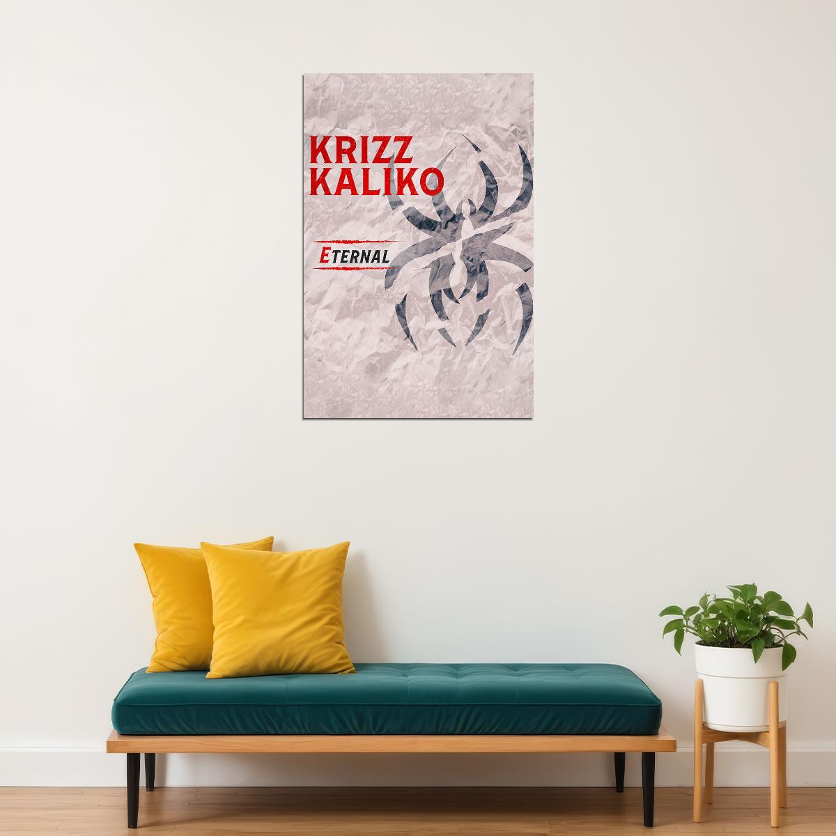 Krizz Kaliko Eternal Rap Music Poster Wall Art Print Home Wall Decor - xonomax