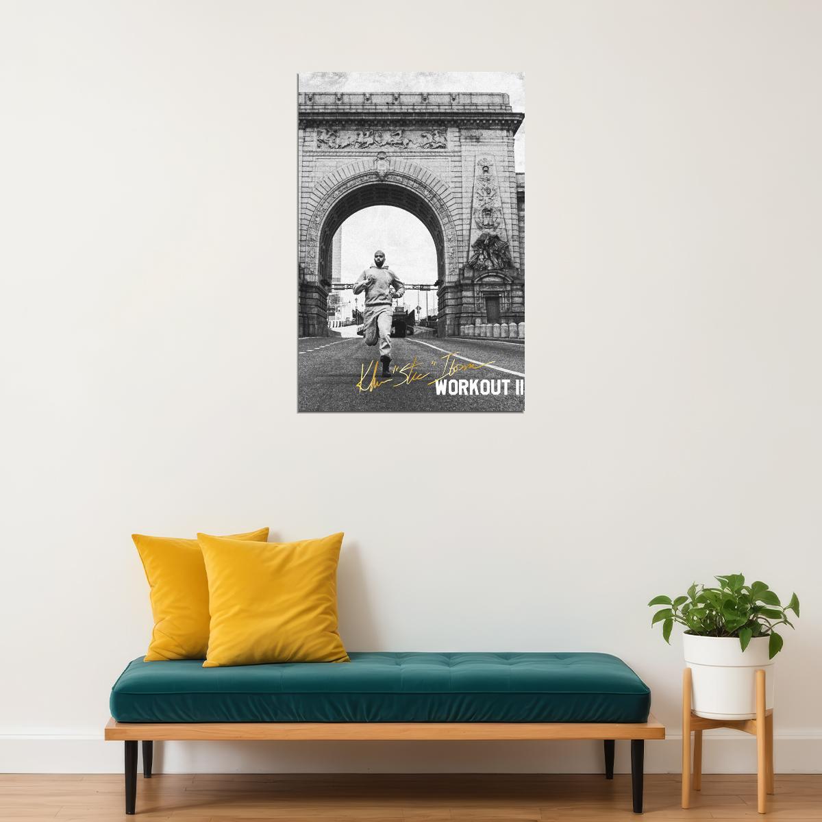 Stic Workout Ii Rap Music Singer Poster Wall Art Print Home Wall Decor - xonomax