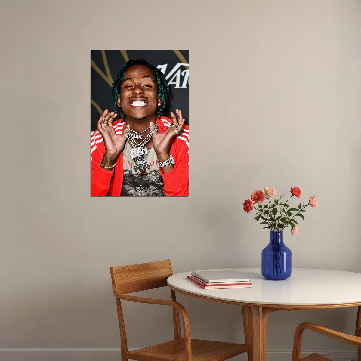 Rich The Kid Album Cool Artist And Goat Poster Wall Art Print Home Wall Decor - xonomax