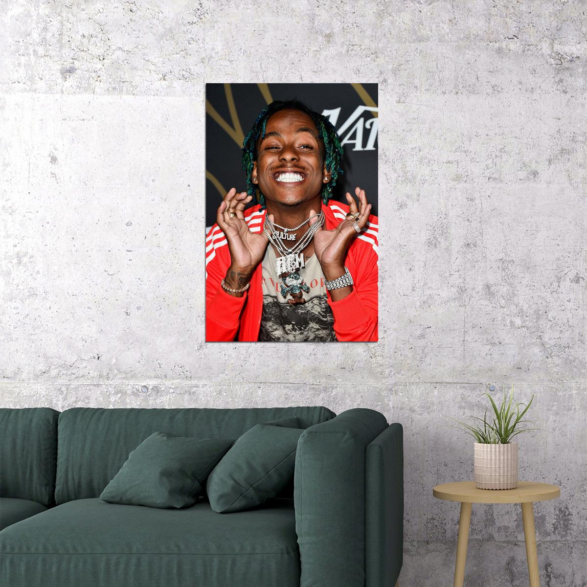 Rich The Kid Album Cool Artist And Goat Poster Wall Art Print Home Wall Decor - xonomax