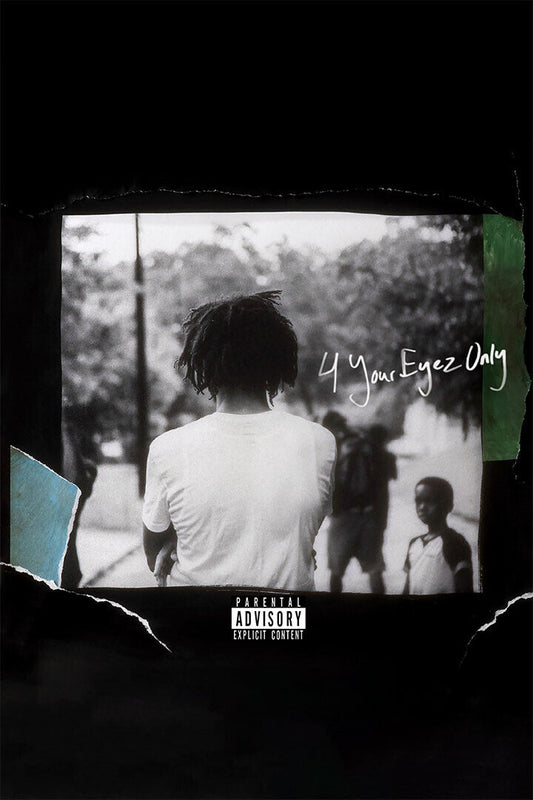 J Cole 4 Your Eyez Only World Tour Rapper Poster Wall Art Print Home Wall Decor - xonomax