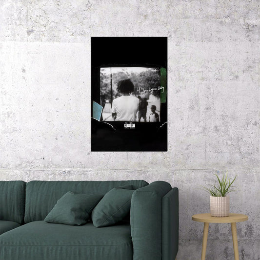 J Cole 4 Your Eyez Only World Tour Rapper Poster Wall Art Print Home Wall Decor - xonomax