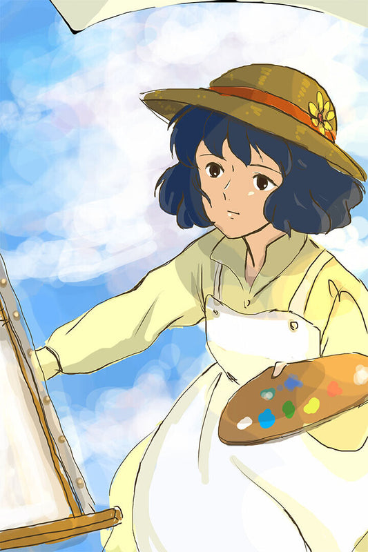 Hot The Wind Rises Miyazaki Animation Drama Poster Wall Art Print Home Wall Decor