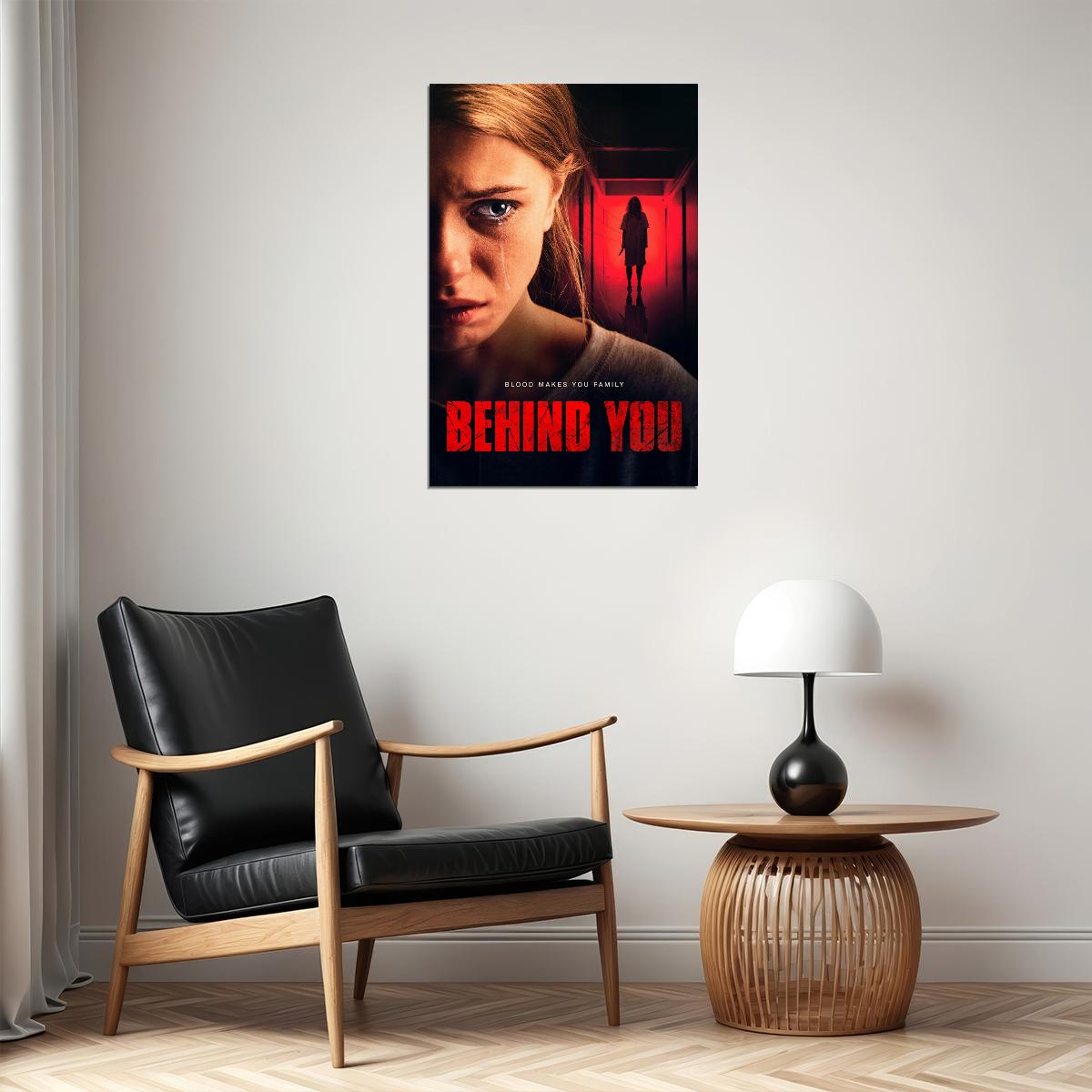 Behind You 2020 Movie Horror Mirror Poster Wall Art Print Home Wall Decor - xonomax