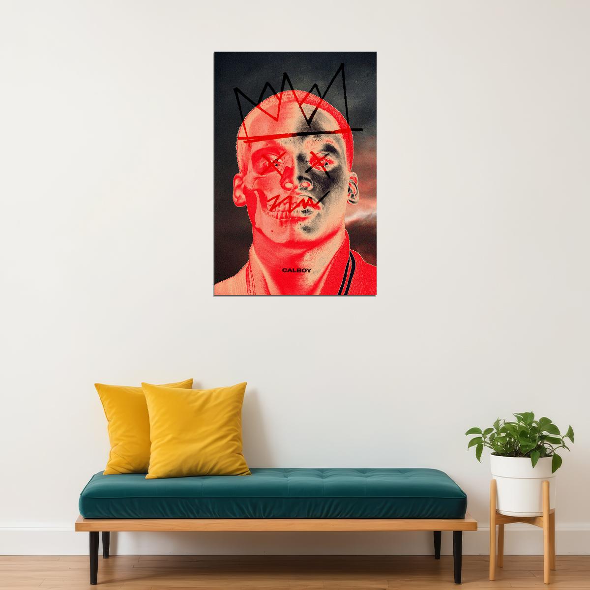 Calboy Long Live The Kings Ep 2020 Rap Album Singer Poster Wall Art Print Home Wall Decor - xonomax