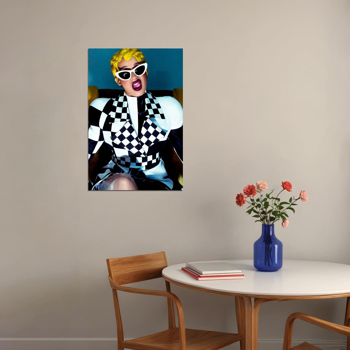 Cardi B Invasion Of Privacy 2020 Rap Album Singer Poster Wall Art Print Home Wall Decor - xonomax