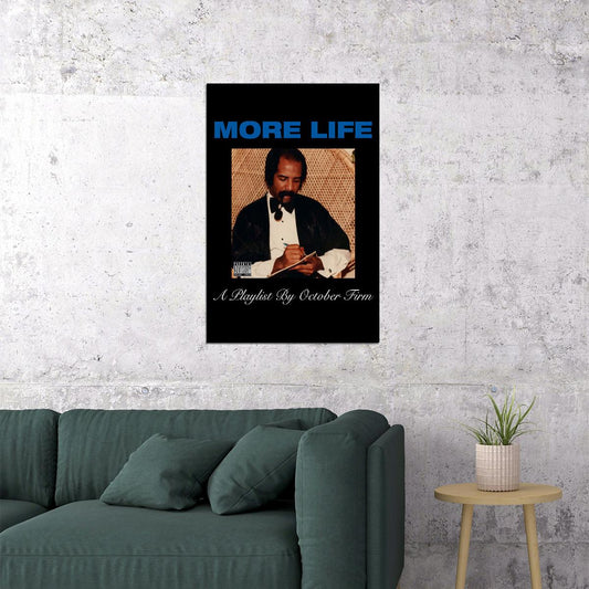 Drake More Life 2020 Rap Album Singer Poster Wall Art Print Home Wall Decor - xonomax