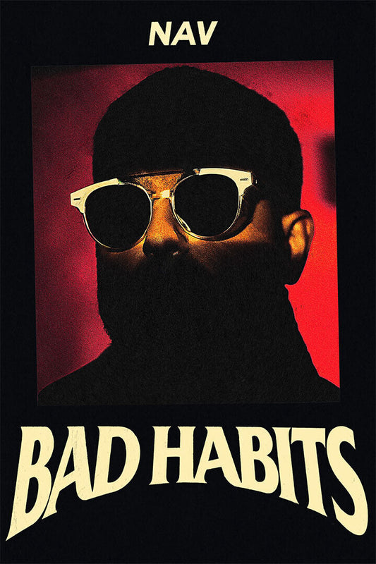 Nav Bad Habits 2020 Rap Album Singer Poster Wall Art Print Home Wall Decor - xonomax
