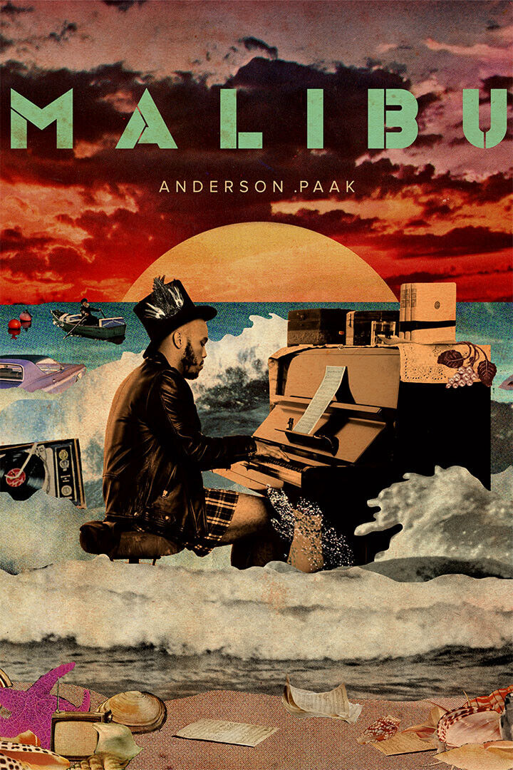 Anderson Paak Malibu 2020 Rap Album Singer Poster Wall Art Print Home Wall Decor - xonomax